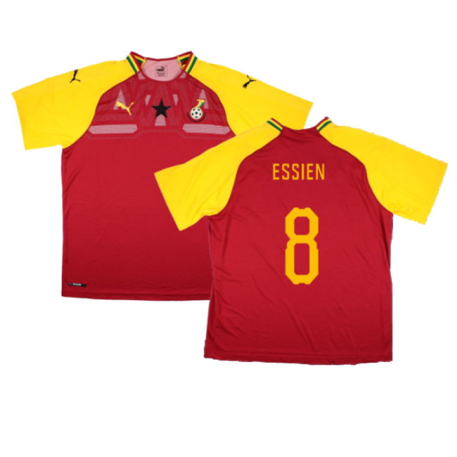 2018-2019 Ghana Home Shirt (Essien 8)-SoccerKits Hub | Buy Soccer Jerseys Online